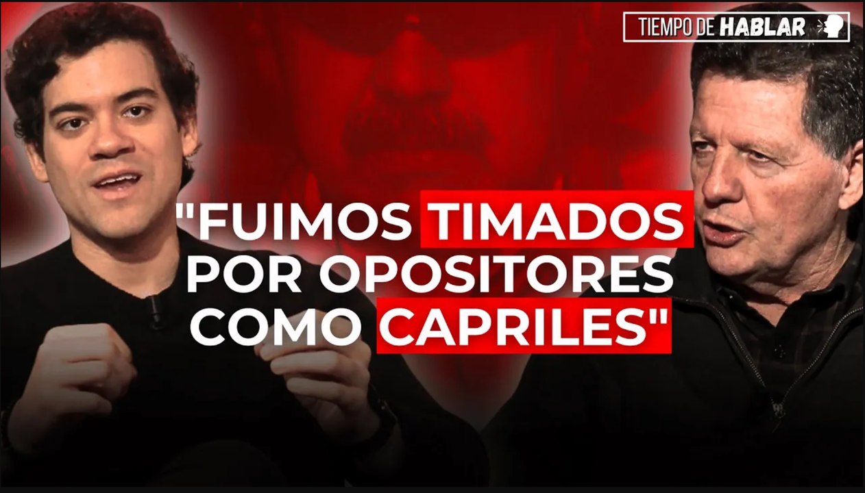 TdH / Villavicencio adelanta a Rojo cuándo quedará erradicado el régimen del terror chavista en Venezuela