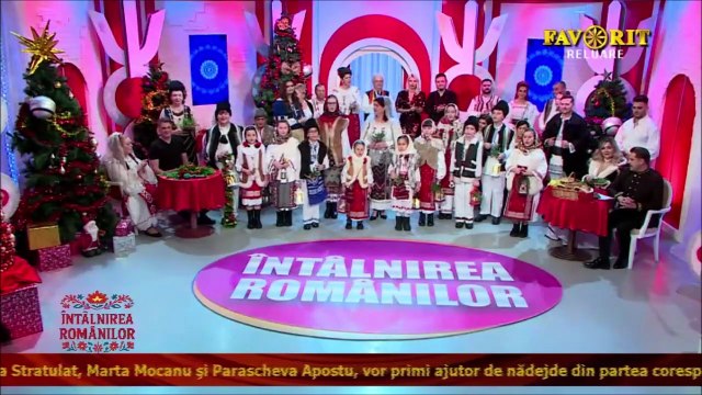 Elena Platica si Grupul folcloric „Elena Roizen” - Vantule, nebunule (Intanirea romanilor - Favorit TV - 23.12.2025)