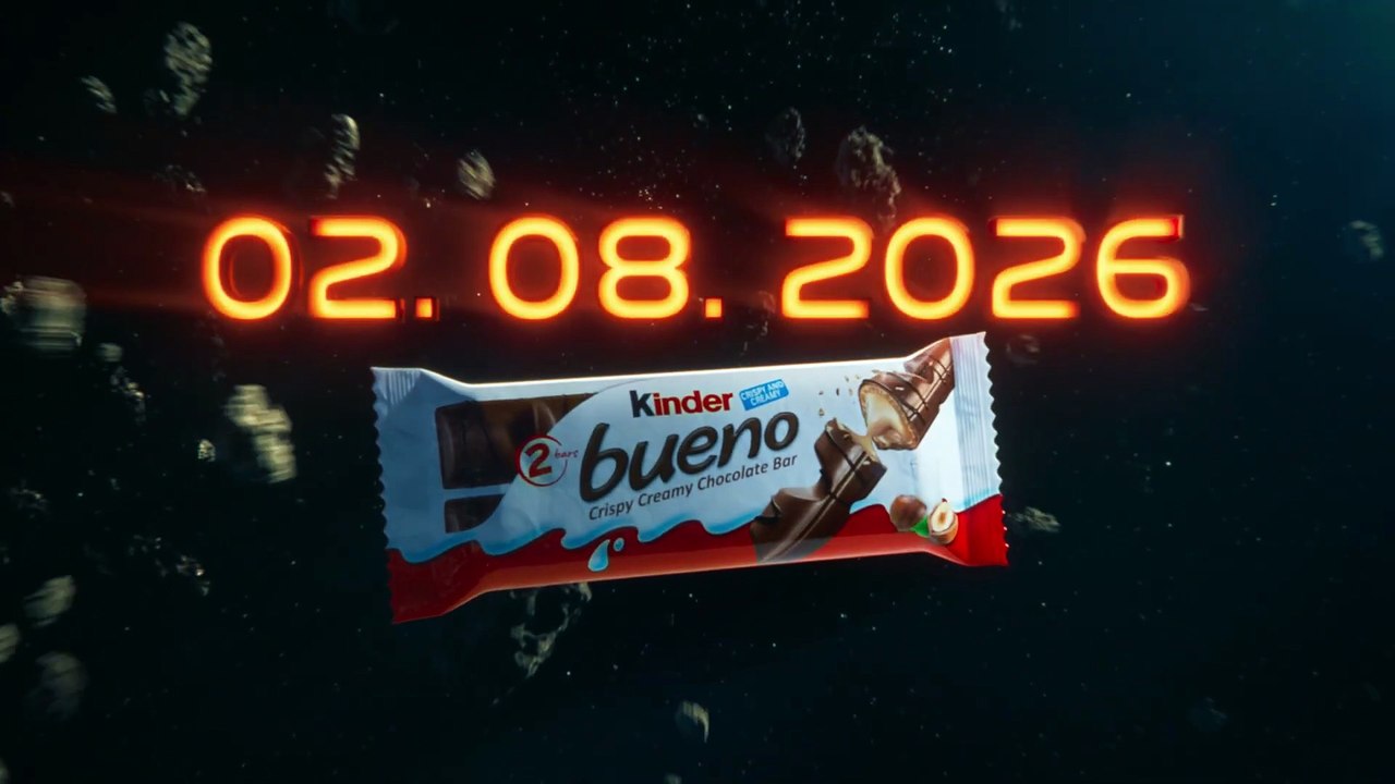 Kinder Bueno Teases Super Bowl LX Ad With “Something Irresistibly One-of-a-Kind”