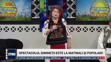 Saveta Bogdan - La nunta-n Cana Galilei (Matinali si populari - ETNO TV - 10.12.2025)