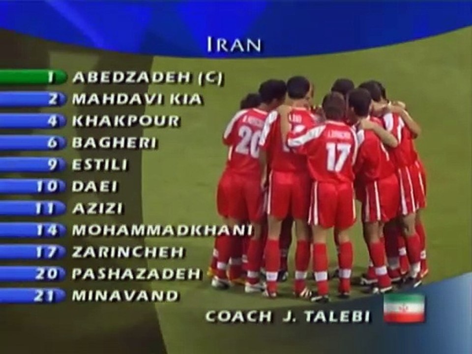 Copa do Mundo 1998 Estados Unidos x Irã (Grupo F) com Galvão Bueno (Globo)