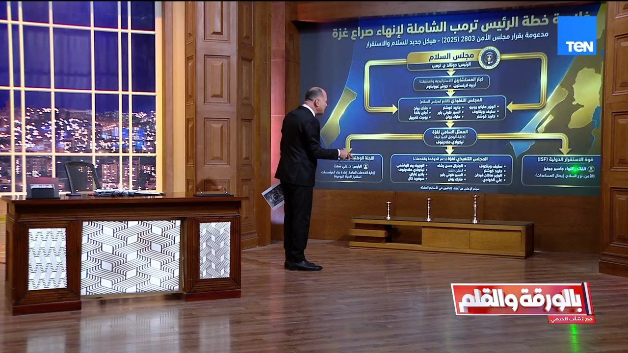 من يدير المرحلة الثانية في غزة؟.. الديهي يكشف خلاصة خطة ترامب الشاملة لإنهاء صراع غزة