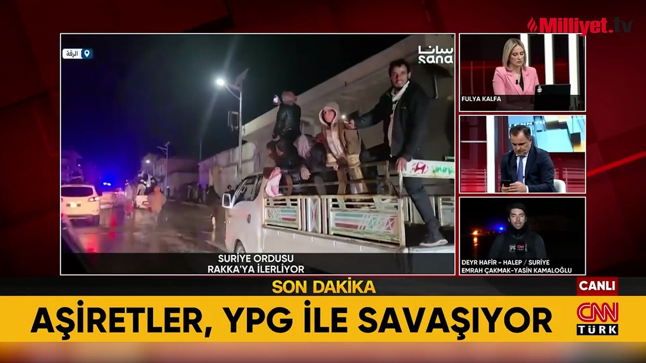 Suriye'de sıcak dakikalar! Suriye ordusu ilerliyor: YPG/PKK Tabka'dan çekiliyor