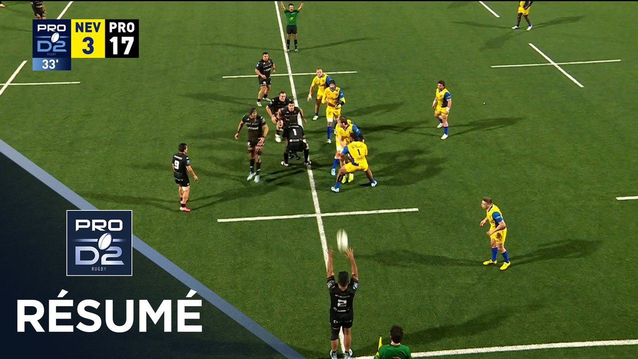 PRO D2 Saison 2025-2026 J17 - Résumé USON Nevers - Provence Rugby