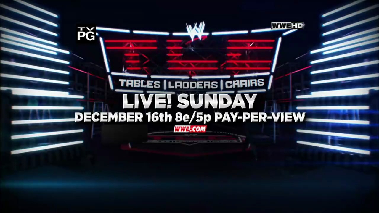 The Shield vs Team Hell No & Ryback - 6 Man TLC Match | TLC : Tables, Ladders & Chairs 2012 - Commercial