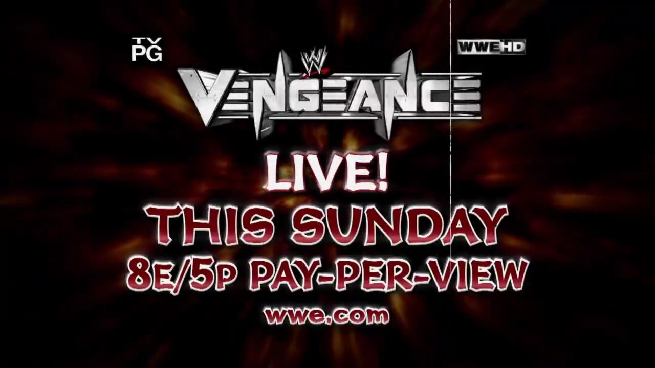 Alberto Del Rio vs John Cena - Last Man Standing Match for the WWE Championship | Vengeance 2011 - Commercial
