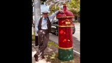 76-year-old artist restores Australian history one post box at a time