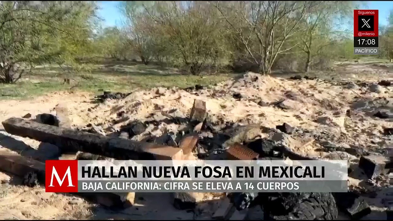 En Mexicali, fueron hallados tres cuerpos en una nueva fosa; se encontraban en estado de osamenta