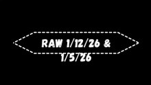 Jan 5 & 12, 2026