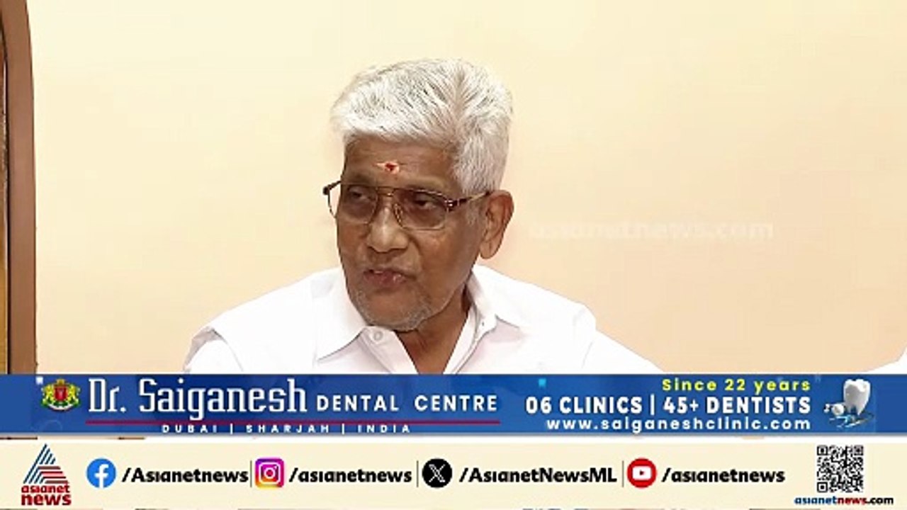 'ശബരിമല സ്വർണക്കൊള്ള അന്വേഷണം ശരിയായി തന്നെ പോകുന്നുണ്ട്, തന്ത്രി ദൈവത്തിന് തുല്യരല്ല'