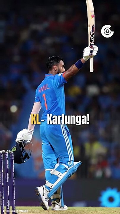 Any problem. One solution. KL Rahul 🔥