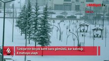Beyaz felaket! Kar kalınlığı 4 metreye ulaştı: Yüzlerce köye ulaşım kapandı