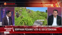 Penampakan Serpihan Pesawat ATR 42-500 di Puncak Bulusaraung, Pengamat Soroti Faktor Cuaca