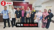 Anwar given clean bill of health after routine check-up