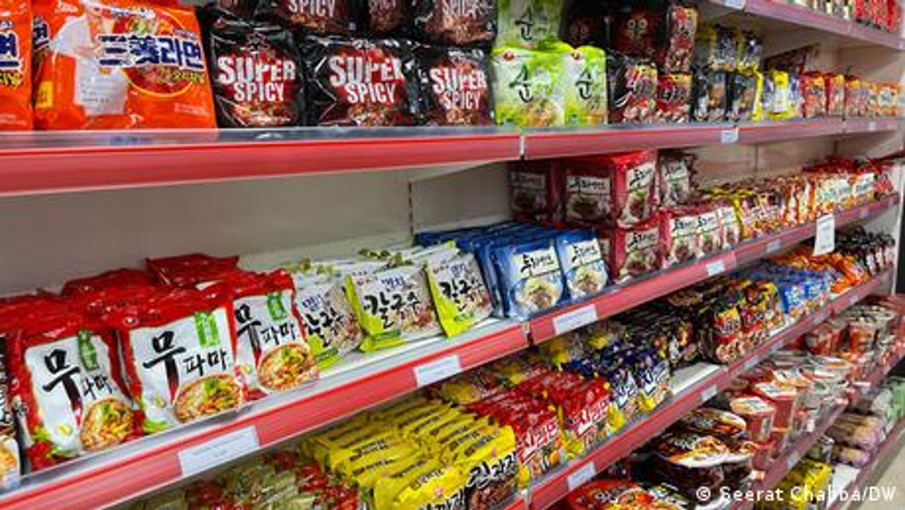 Ramyun-Nudeln - der neueste globale Trend aus Südkorea