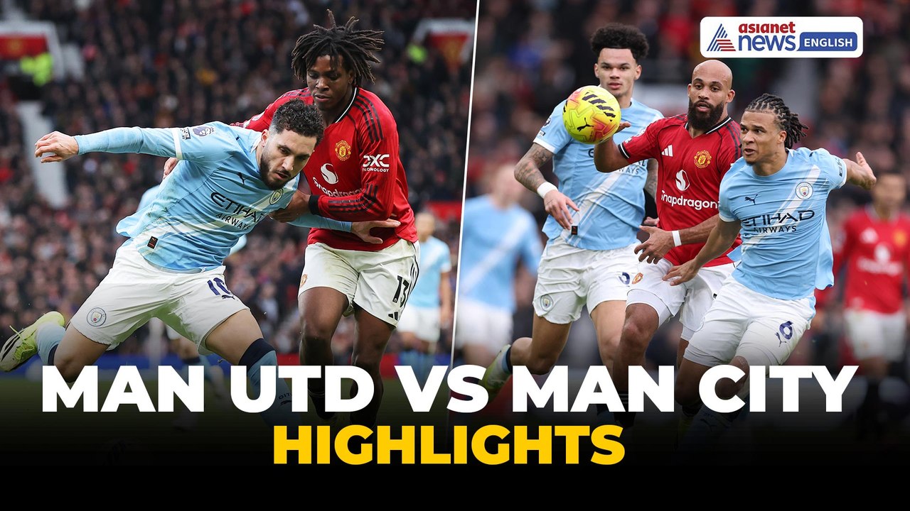 Man Utd vs Man City Highlights: Carrick’s Dream Return Sinks Guardiola’s City 2-0 at Old Trafford