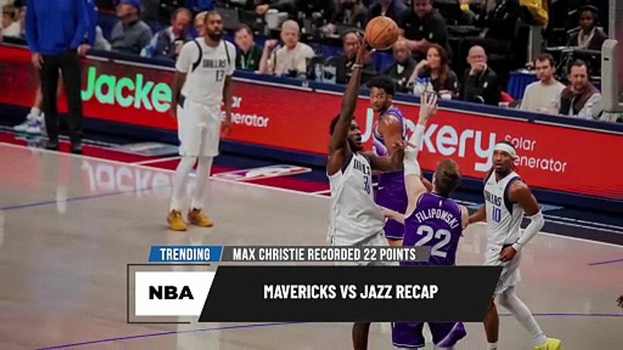 Balanced Mavericks Blitz Jazz Again, 138–120, Behind Bench Firepower