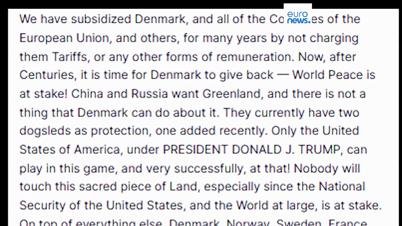 Crisi Groenlandia: Trump annuncia dazi contro i Paesi europei che hanno inviato truppe sull'isola