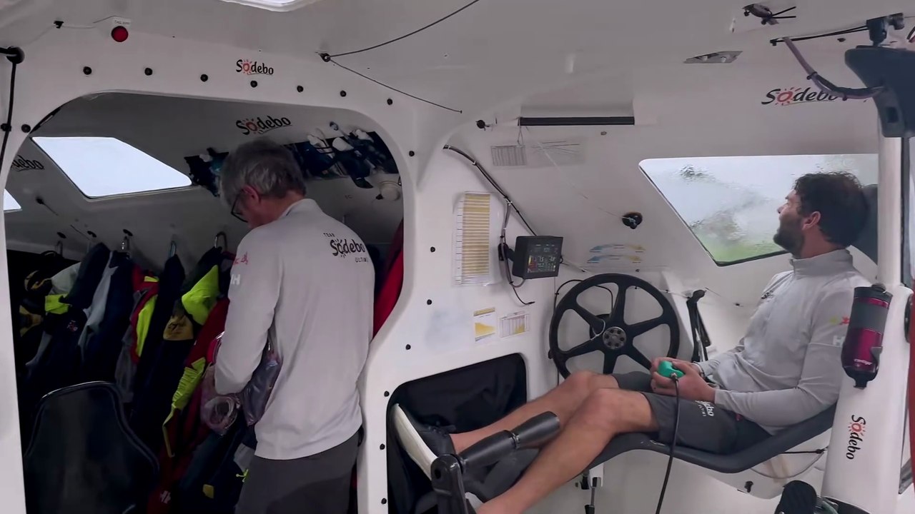 Sodebovoile 2025 / TROPHÉE JULES VERNE - JOUR 32  Ambiance grains dans l'Atlantique Sud !