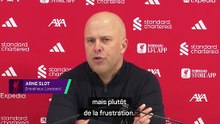 Slot : "Si nous ne sommes plus déçus après un nul contre Burnley, quelque chose ne va pas"