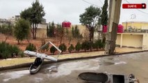 Suriye'de YPG SDG Tabka’da kiliseyi dron atölyesine çevirdi