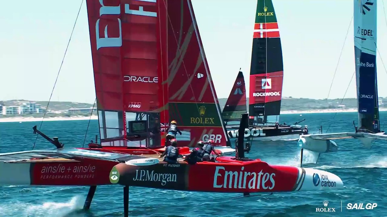 SailGP 2026 : Résumé du Jour 1 Oracle Perth Sail Grand Prix présenté ...