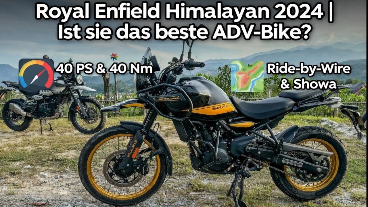 Royal Enfield Himalayan 2024 | Ist sie das beste ADV-Bike?