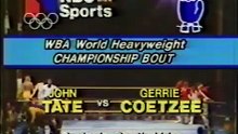 John Tate vs Gerrie Coetzee - NBC 10-20-1979