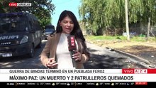 Homicidio e incidentes en Cañuelas