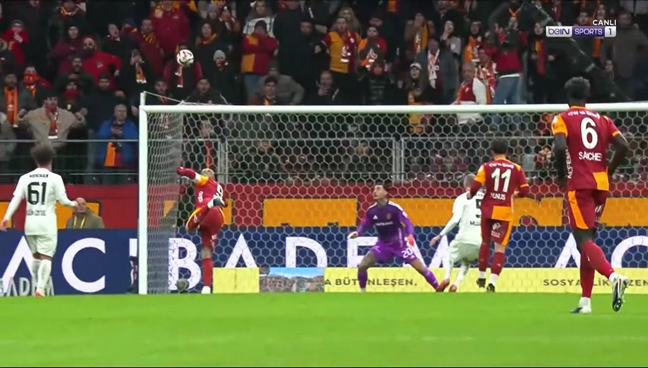 Galatasaray 1-1 Gaziantepspor (2. devre)