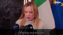 Meloni: "L'aumento dei dazi un errore, lavoriamo ad evitare una escalation"