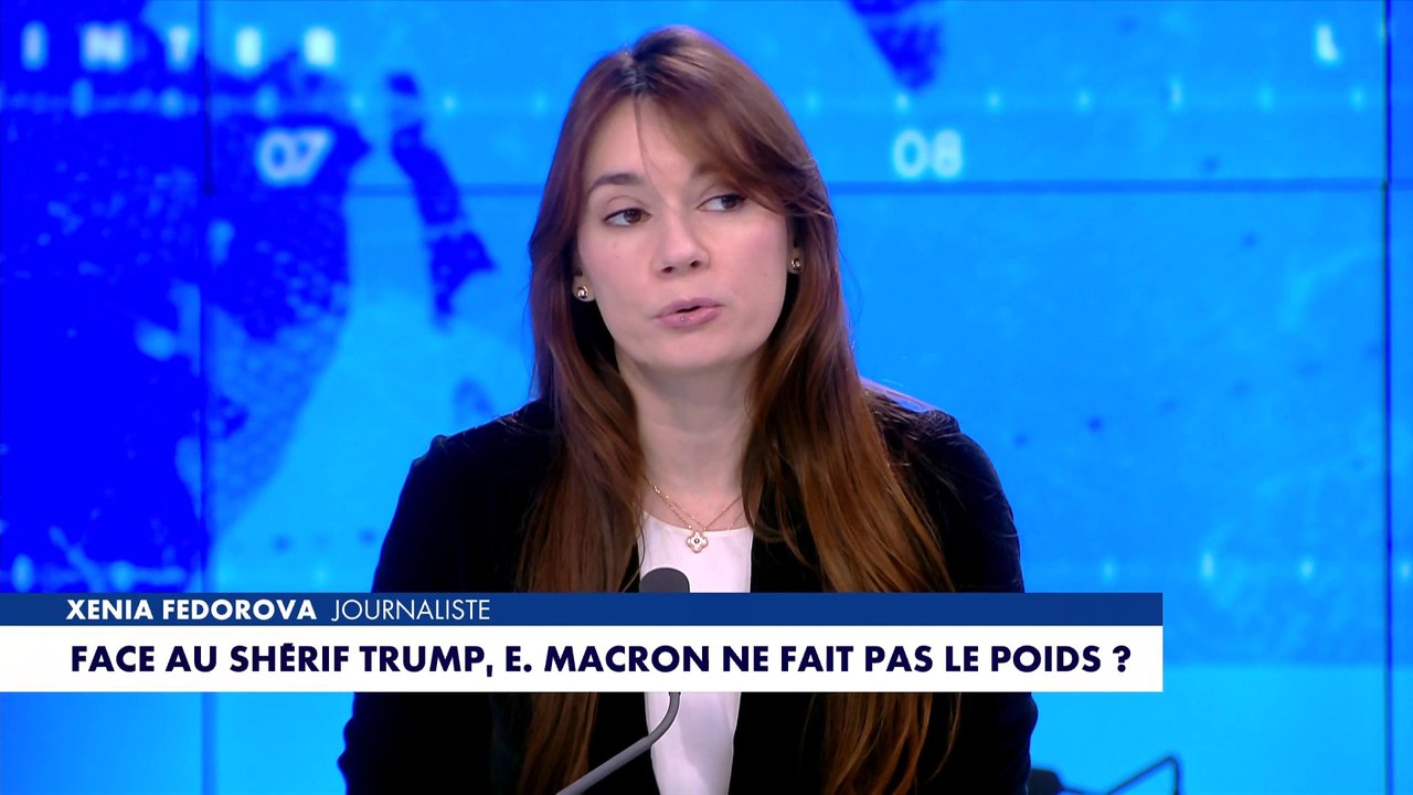 Xenia Fedorova : «La parole d'Emmanuel Macron n'a plus beaucoup de valeur»