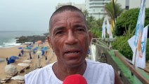 Comerciante da Praia do Buracão, em Salvador, revela preocupação com sombreamento e recebe apoio de ativistas ambientais