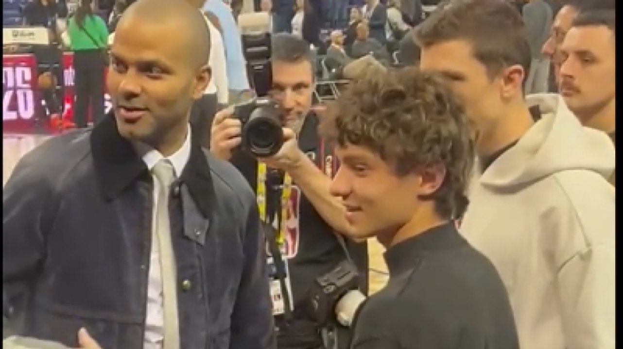 Notte da sogno per Kimi Antonelli: al match Memphis-Orlando incontra Tony Parker