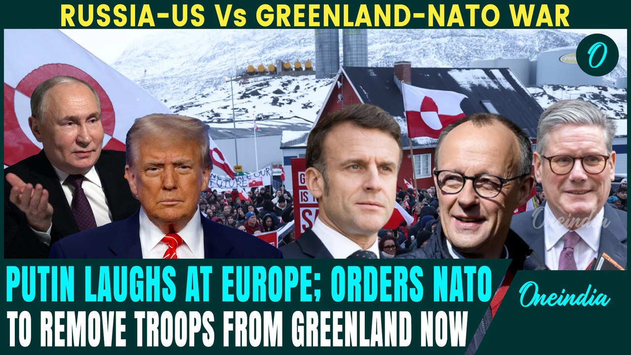 Putin THREATENS NATO to Not Provoke ‘DADDY’ Trump-Russia Join Greenland Vs US War- MOCKS EU, NATO
