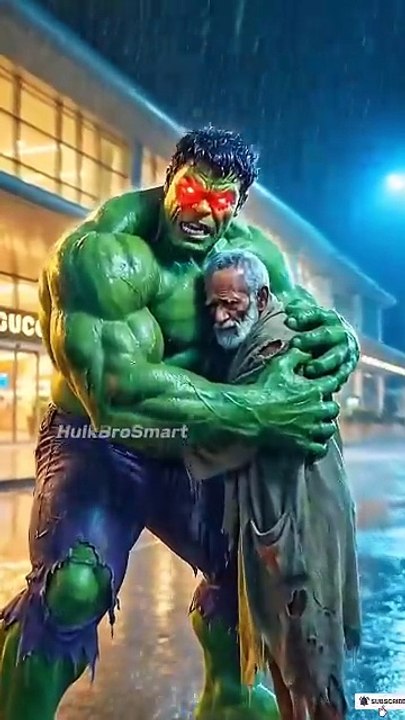 Poor Hulk 😭 Papa Ki Aakhri Khwahish Airport Par Beizzati 💔✈️ #shortsfeed #ai #hulk #aihulk