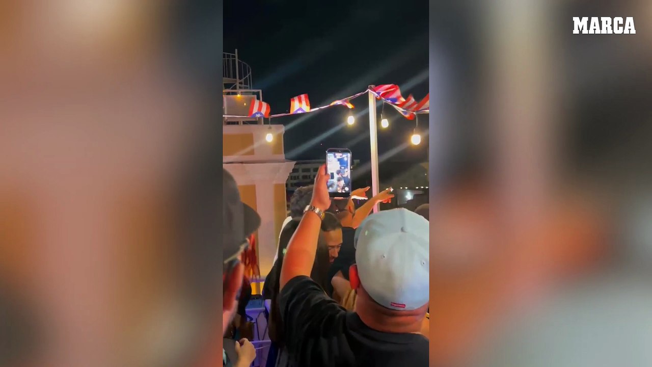 Luis Fonsi y Feid anunciaron en Puerto Rico su nuevo single.