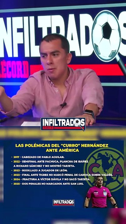 LAS POLÉMICAS DEL "CURRO" HERNÁNDEZ ANTE AMÉRICA