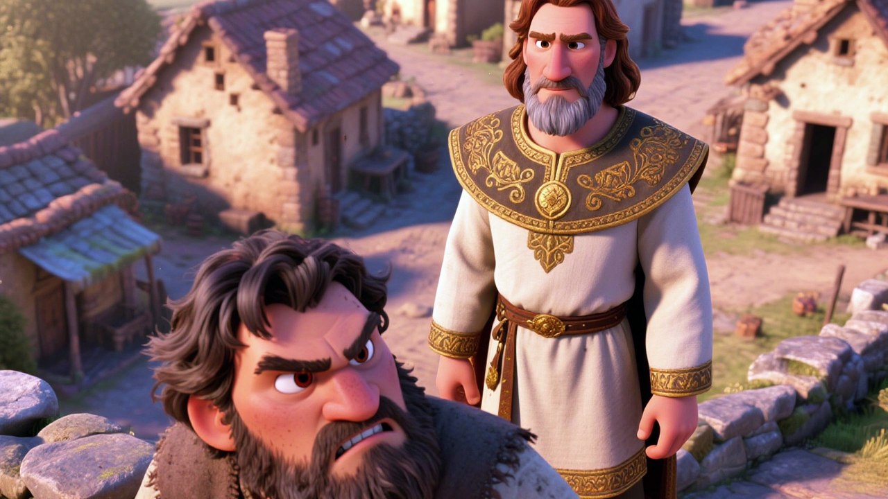 Kindness When People are Mean! How King David Stayed Calm (2 Samuel 16) 🤐