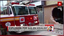 Explosión por fuga de gas en vivienda de Hidalgo deja un lesionado