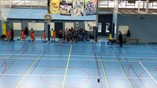 Moment de remerciement et de respect pour les équipes U13 mixte du HBCDouarnenez et HBCCapSizun/HBCHautPaysBigouden