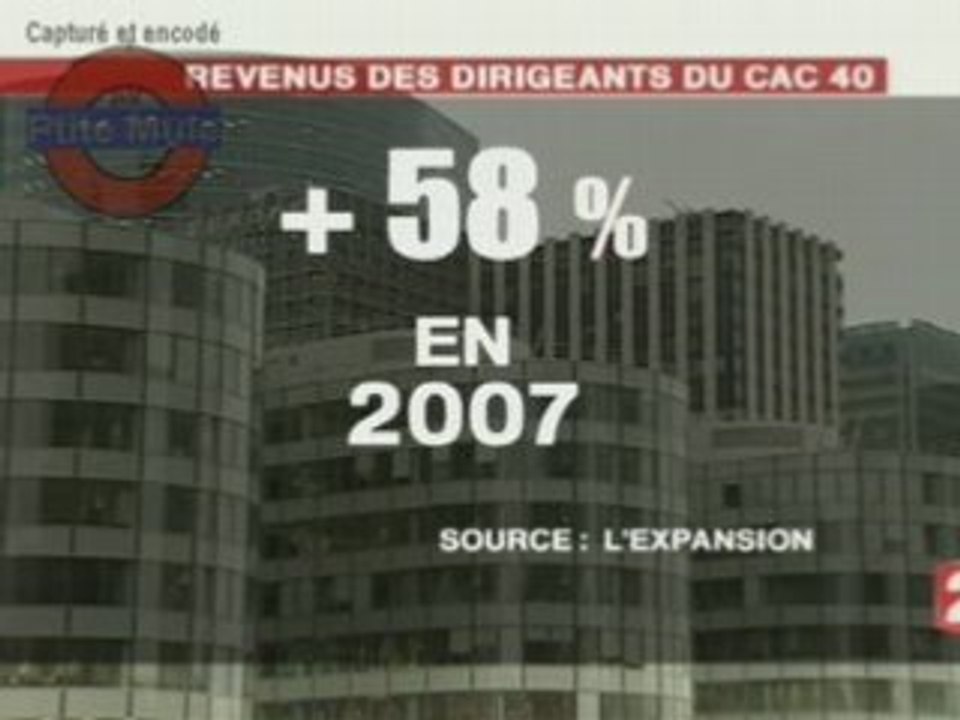 Les revenus des patrons explosent