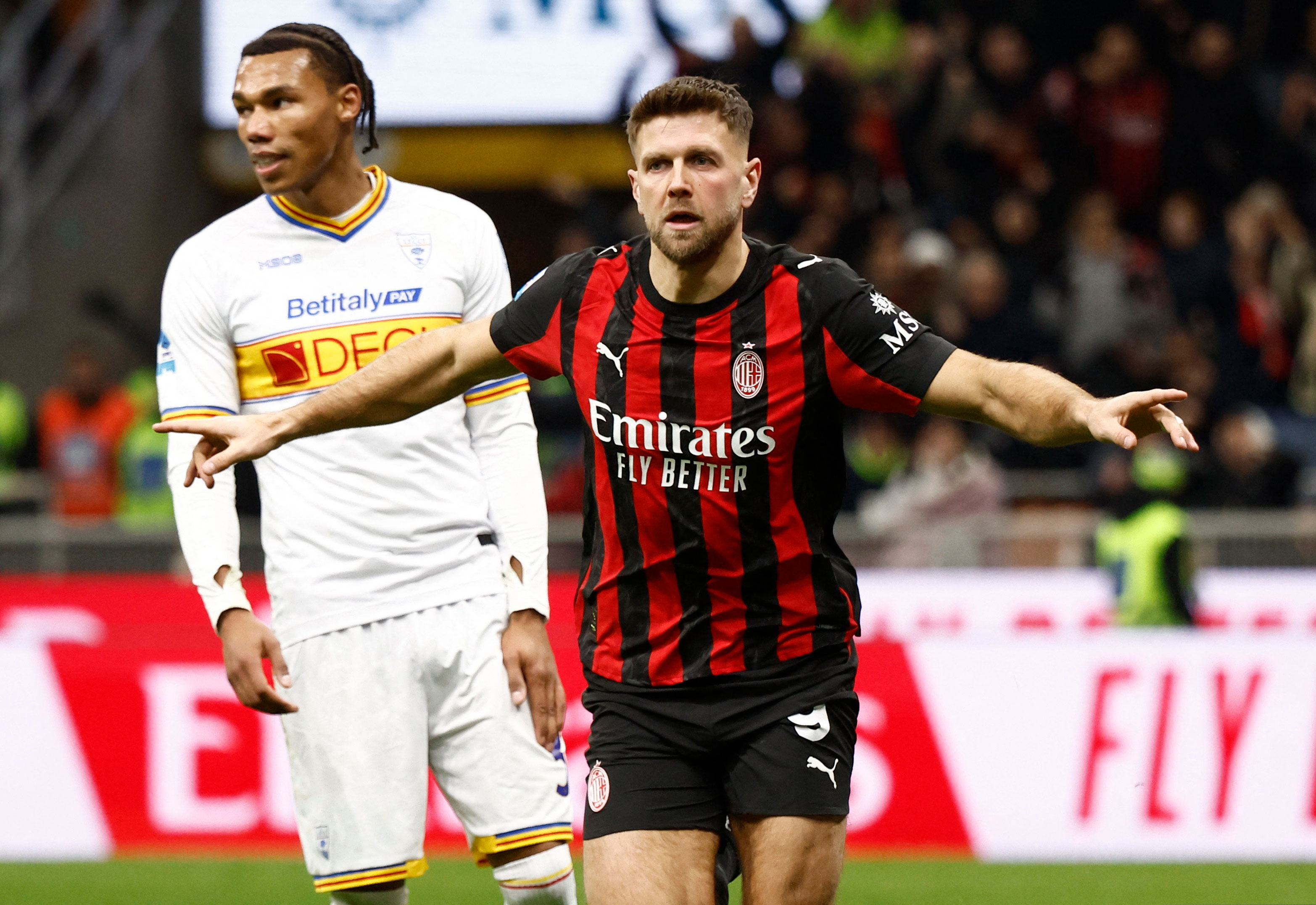 Milan vs. Lecce - Game Highlights