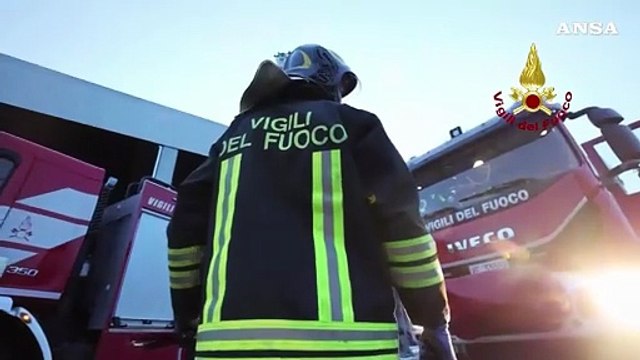 Firenze, incendio in un impianto per i rifiuti: nessun ferito