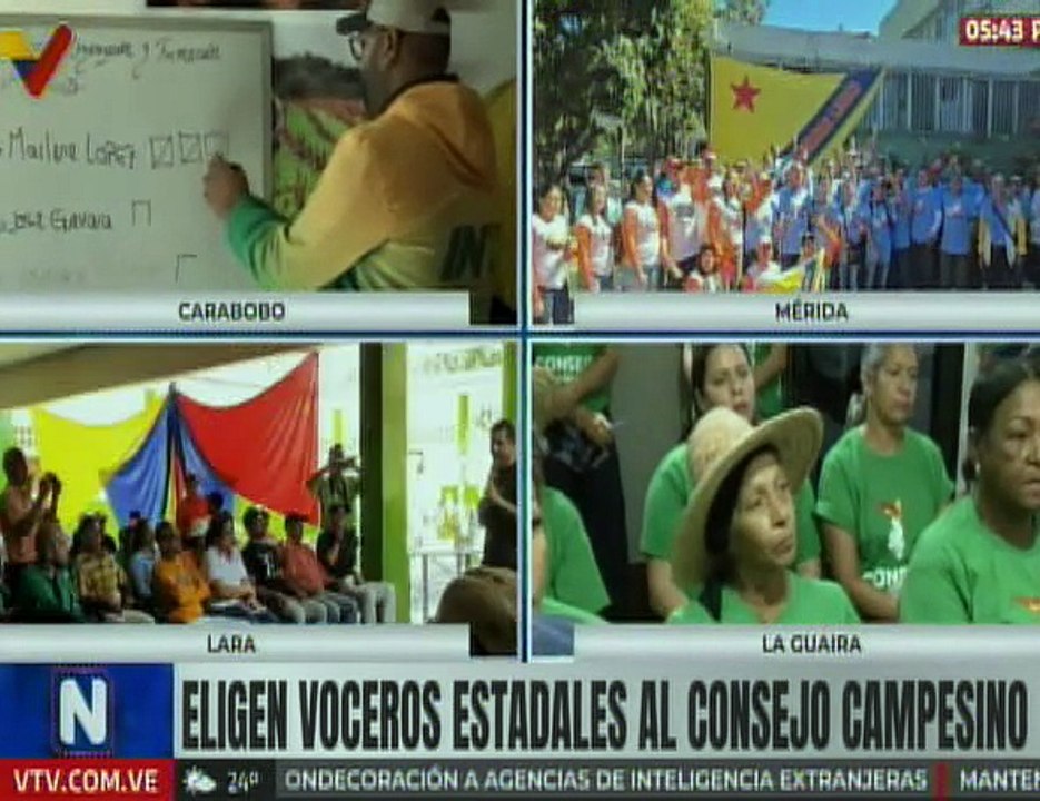 Campesinos carabobeños eligen a sus voceros estadales para fortalecer la soberanía alimentaria