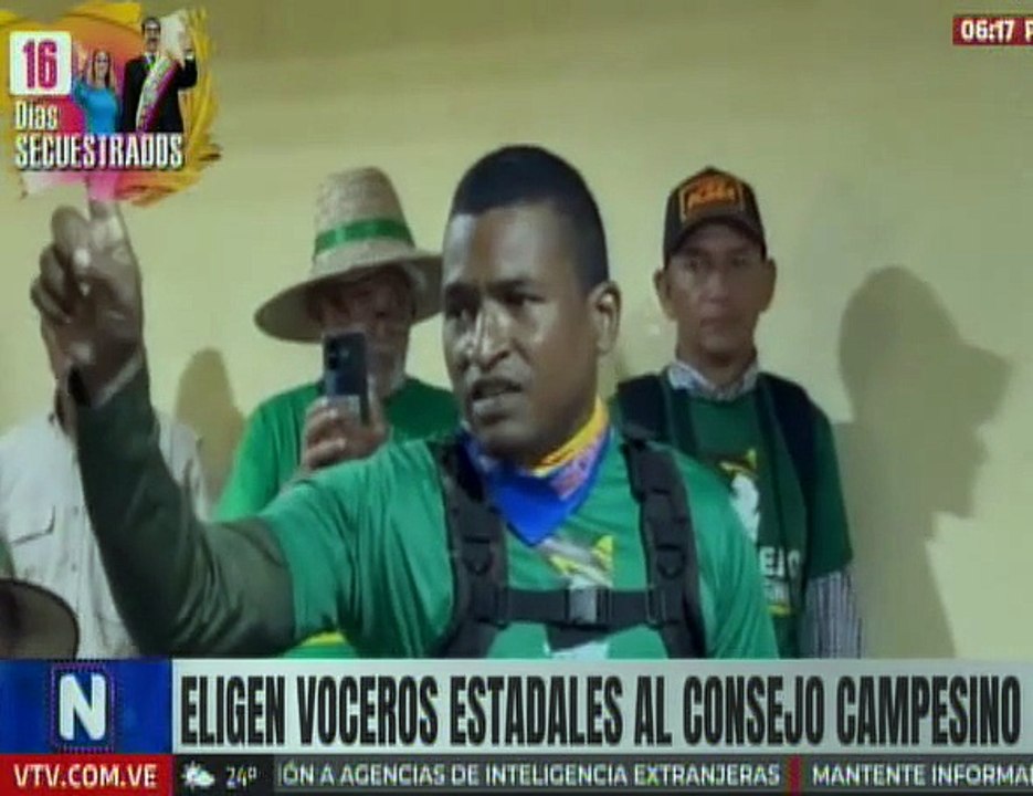 Campesinos se unifican y ratifican su compromiso con la defensa de la soberanía nacional