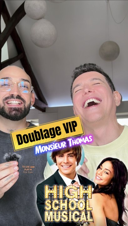 Défi doublage "High School musical " avec Monsieur Thomas