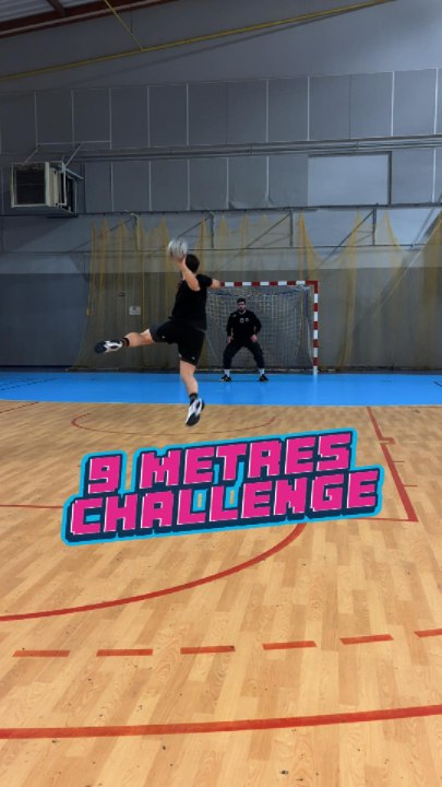 9 mètres challenge ! 🤾‍♂️✨ #Handball #Hand #HandballPlayer #Challenge #sports