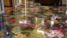 Epoxy resin flooring