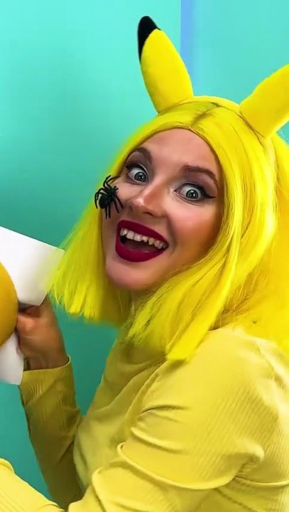 When Spider Lands On Face Hilariously 🕷️ #Comedy